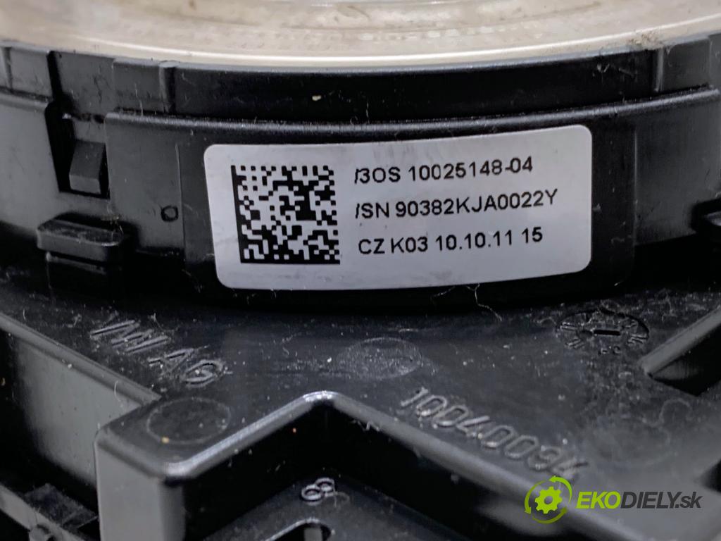 VW GOLF VI liftback 2011 63 kW 1.2 TSI 1197 kroužek slimák airbag 5K0953549E (Airbag)