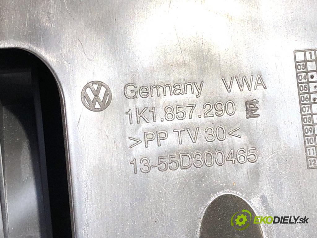 VW GOLF VI liftback 2011 63 kW 1.2 TSI 1197 Priehradka, kastlík spolujazdca 1K1857290E (Priehradka (kastlík))