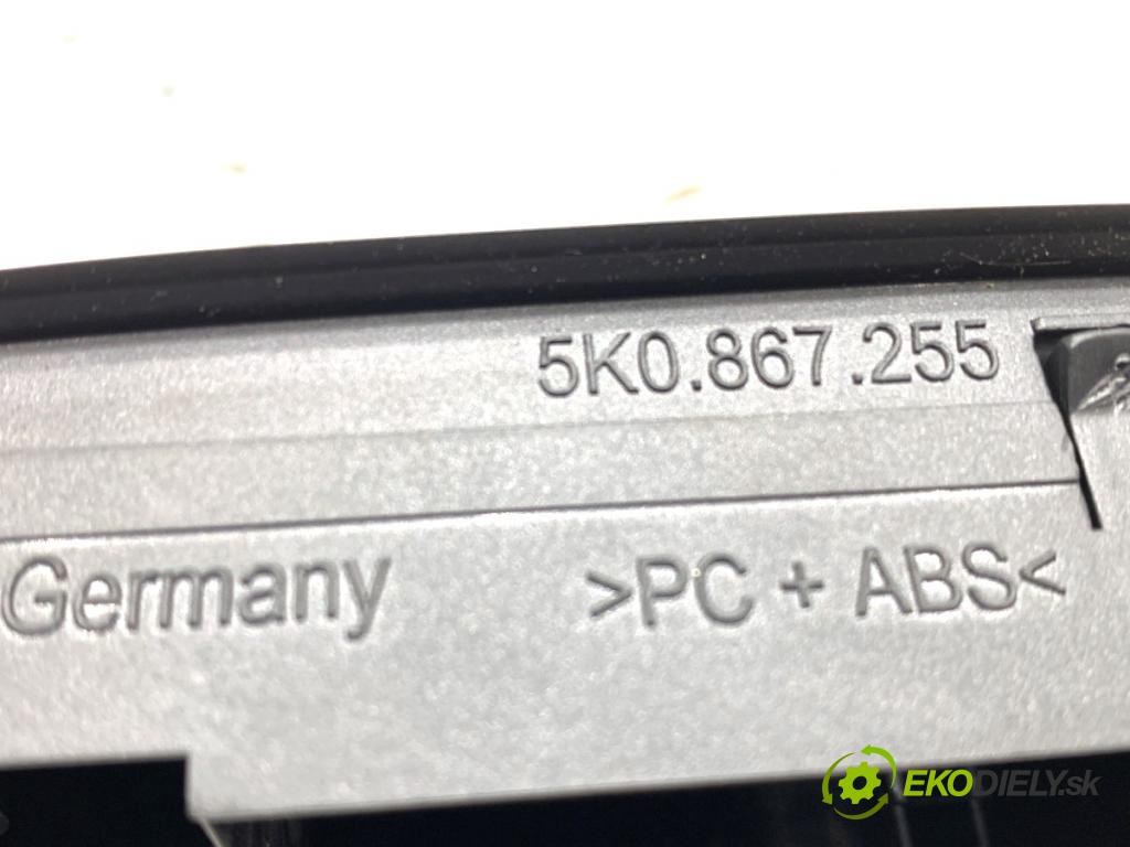 VW GOLF VI liftback 2011 63 kW 1.2 TSI 1197 Prepínač okien 5K0867255 (Prepínacie páčky pod volantom)