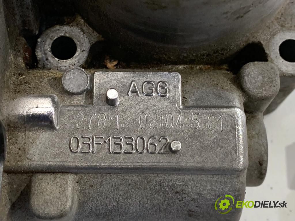 VW GOLF VI liftback 2011 63 kW 1.2 TSI 1197 Škrtiaca klapka 03F133062 (Škrtiaca klapka)