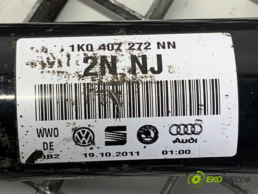 VW GOLF VI liftback 2011 63 kW 1.2 TSI 1197 Poloos pravy predný 1K0407272NN