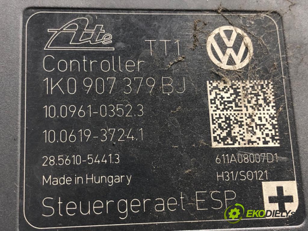 VW GOLF VI liftback 2011 63 kW 1.2 TSI 1197 Pumpa ABS 1K0907379BJ (Pumpa ABS)