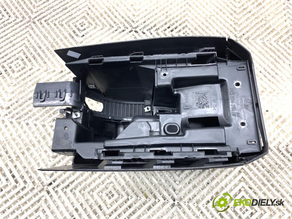 VW GOLF VI liftback 2011 63 kW 1.2 TSI 1197 Lakťová opierka 1K5864251C (Lakťová opierka)