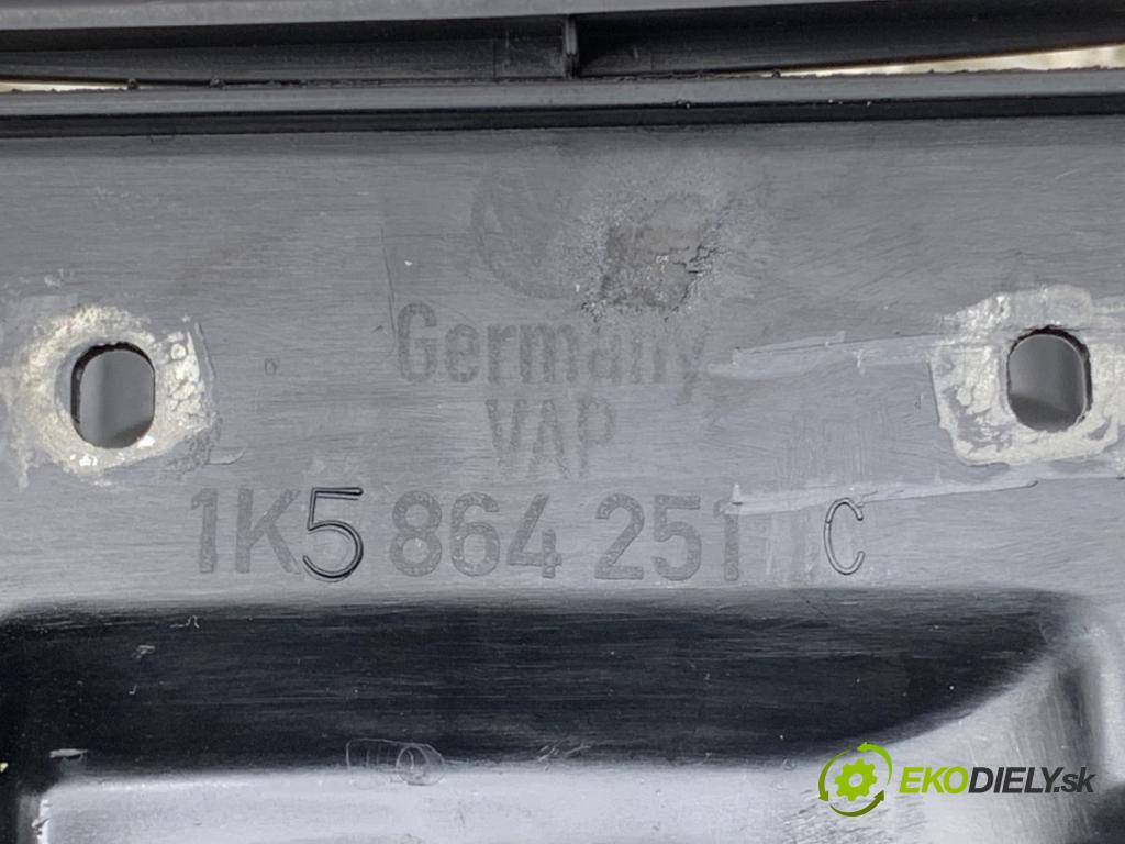 VW GOLF VI liftback 2011 63 kW 1.2 TSI 1197 Lakťová opierka 1K5864251C (Lakťová opierka)