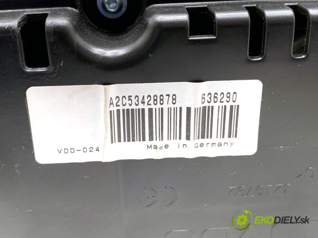 VW GOLF VI liftback 2011 63 kW 1.2 TSI 1197 Prístrojovka 5K0920872 (Prístrojová doska)