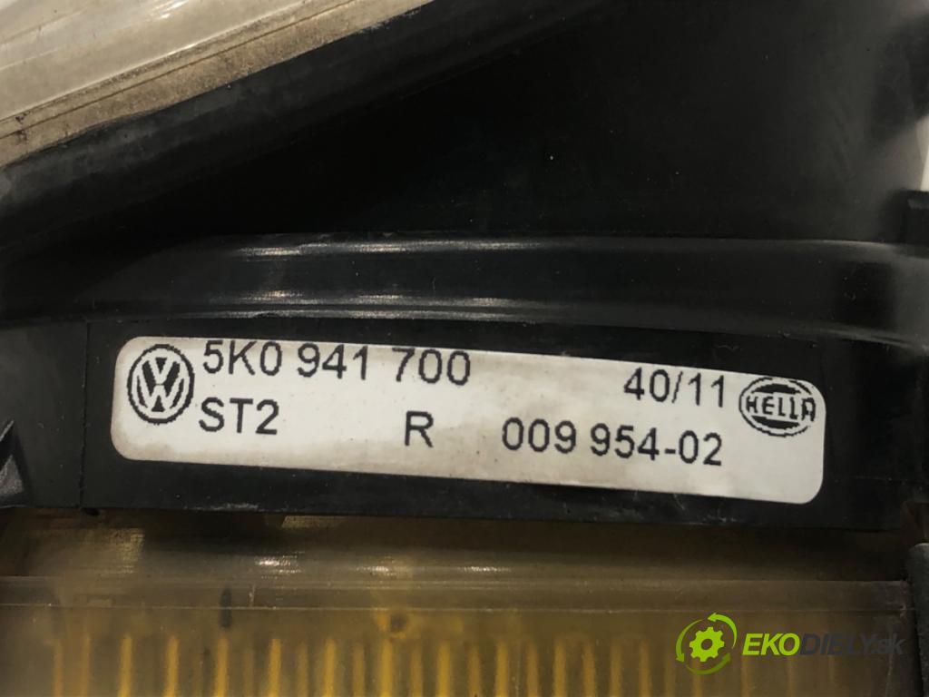 VW GOLF VI liftback 2011 63 kW 1.2 TSI 1197 hmlové svetlo, hmlovka pravý přední část 5K0941700