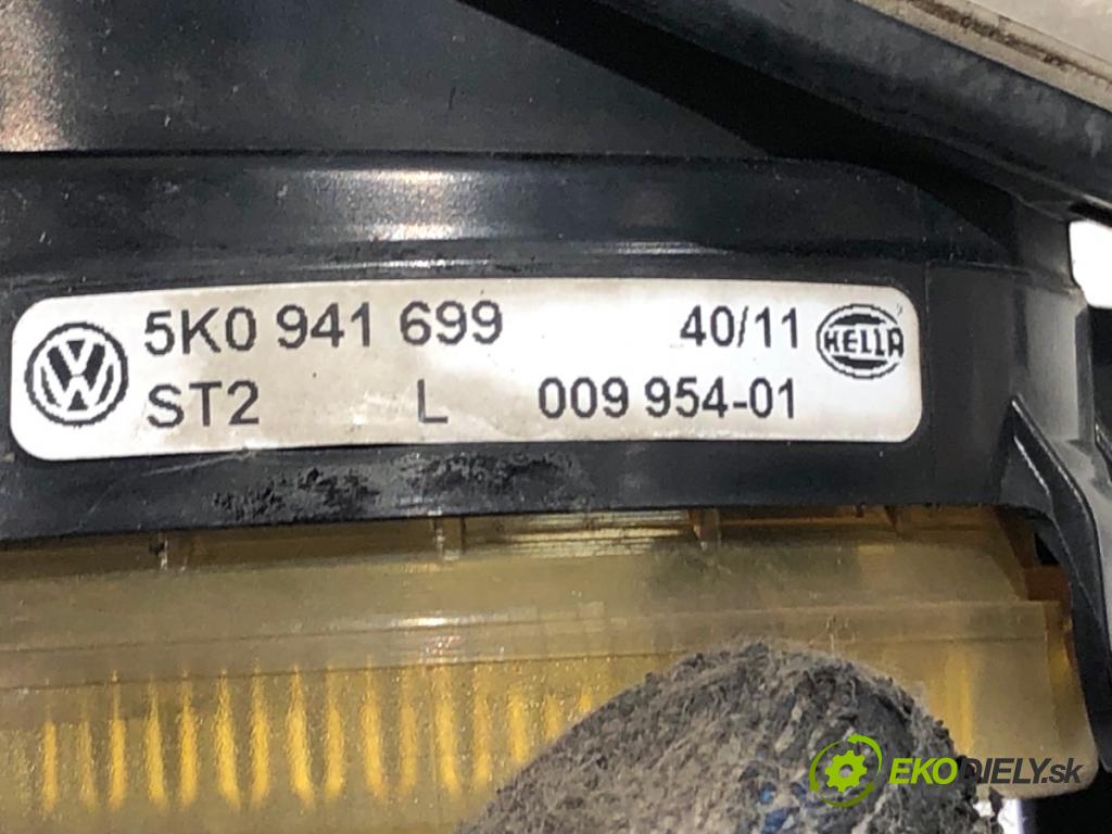 VW GOLF VI liftback 2011 63 kW 1.2 TSI 1197 hmlové svetlo, hmlovka levý přední část 5K0941699