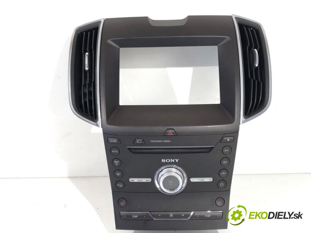 FORD S-MAX nadwozie wielkoprzestrzenne (MPV) 2017 110 kW 2.0 TDCi 1997 Panel ovládania kúrenia HM2T-18E245-AXB (Prepínacie páčky pod volantom)