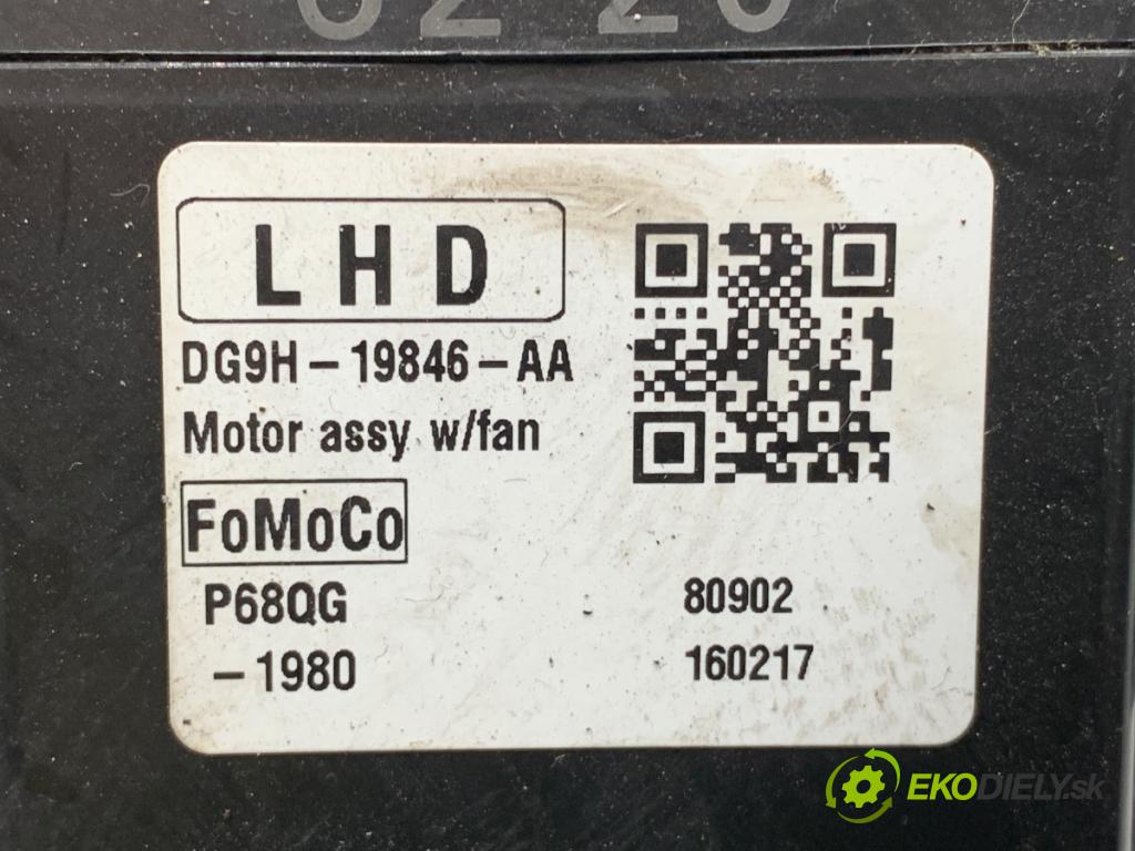 FORD S-MAX nadwozie wielkoprzestrzenne (MPV) 2017 110 kW 2.0 TDCi 1997 topení DG9H-19846-AA