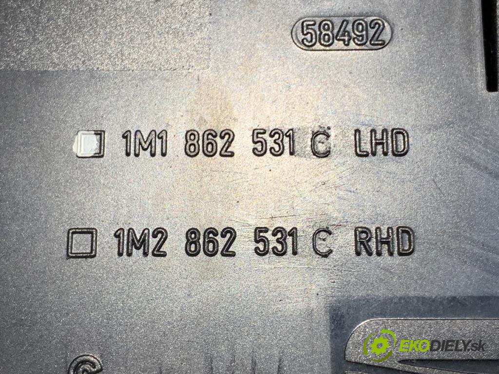 SEAT LEON I liftback 2001 77 kW 1.6 16 V 1598 Držiak na nápoje 1M1862531C (Držiak (úchyt) na nápoje)