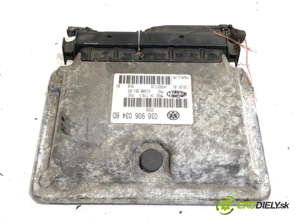 SEAT LEON I liftback 2001 77 kW 1.6 16 V 1598 riadiaca jednotka Motor 036906034BD (Riadiaca jednotka)
