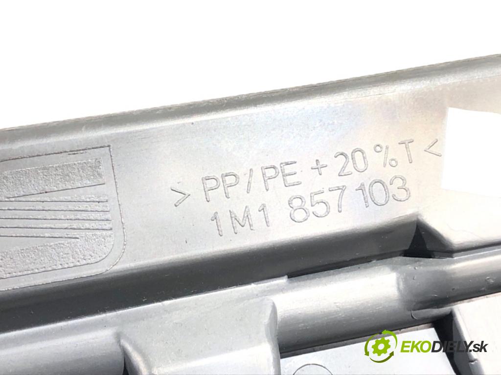 SEAT LEON I liftback 2001 77 kW 1.6 16 V 1598 Priehradka, kastlík spolujazdca 1M1857103 (Priehradka (kastlík))