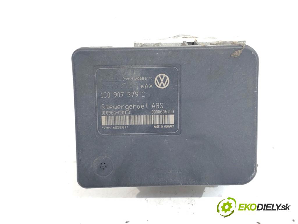 SEAT LEON I liftback 2001 77 kW 1.6 16 V 1598 Pumpa ABS 1J0614117E (Pumpa ABS)