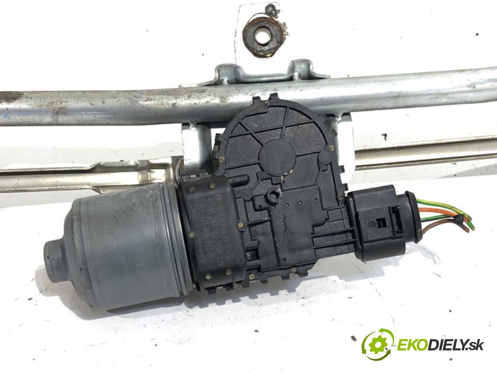 SEAT LEON I liftback 2001 77 kW 1.6 16 V 1598 Mechanizmus stieračov predný 1J1955113B (Motorček stieračov predný)