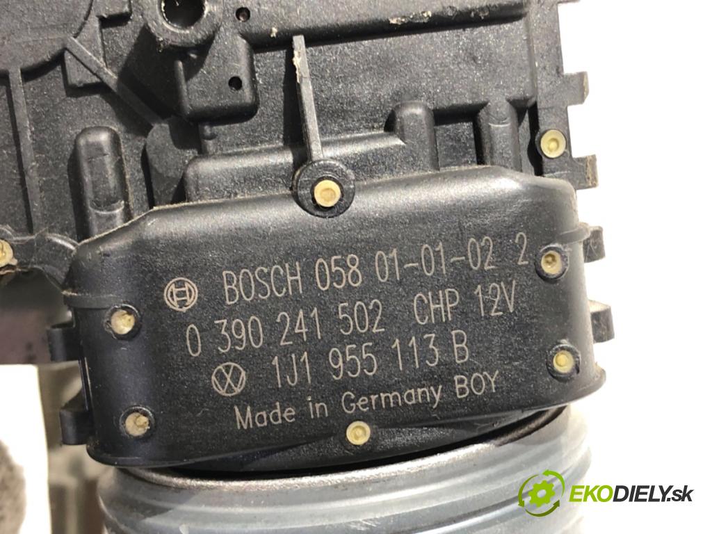 SEAT LEON I liftback 2001 77 kW 1.6 16 V 1598 Mechanizmus stieračov predný 1J1955113B (Motorček stieračov predný)