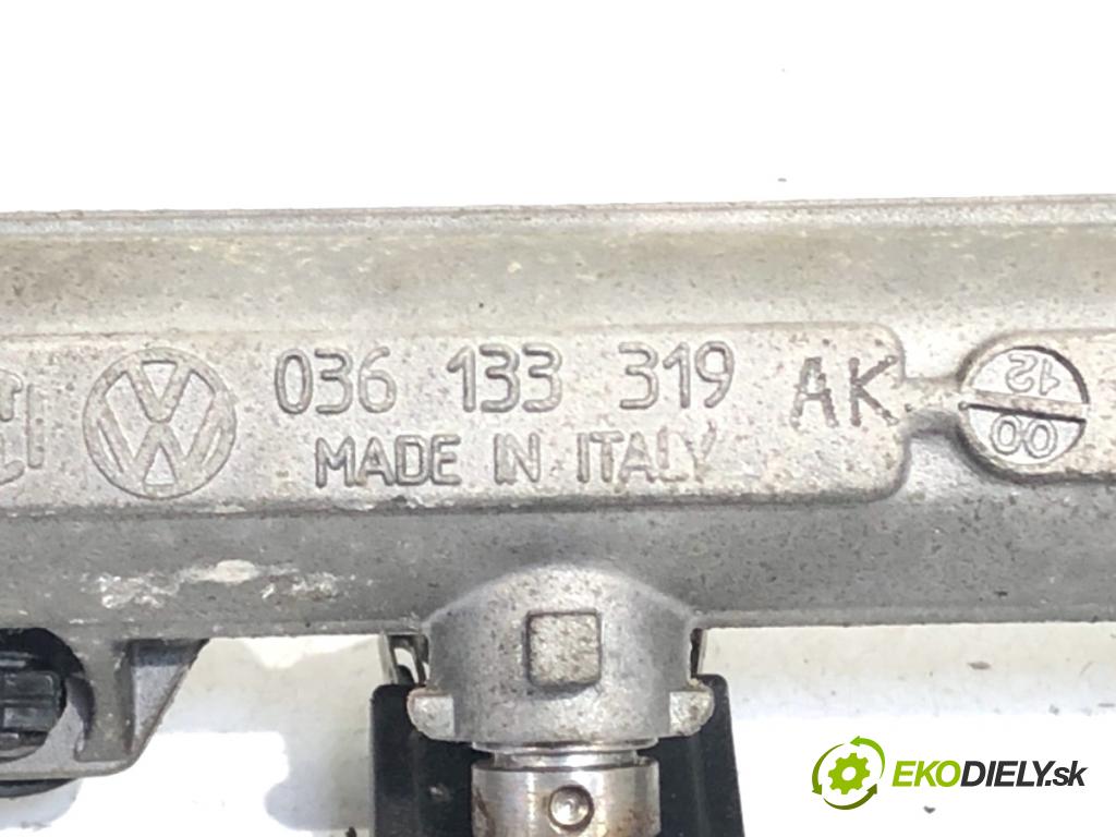 SEAT LEON I liftback 2001 77 kW 1.6 16 V 1598 Lišta vstrekovacia 036133319AK (Vstrekovacia lišta)