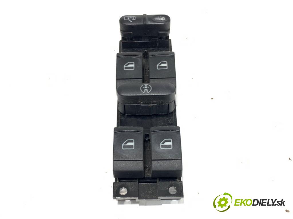 SEAT LEON I liftback 2001 77 kW 1.6 16 V 1598 Prepínač okien 1J4959857B (Prepínacie páčky pod volantom)