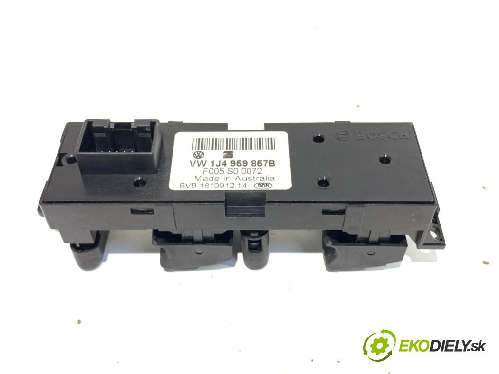 SEAT LEON I liftback 2001 77 kW 1.6 16 V 1598 Prepínač okien 1J4959857B (Prepínacie páčky pod volantom)