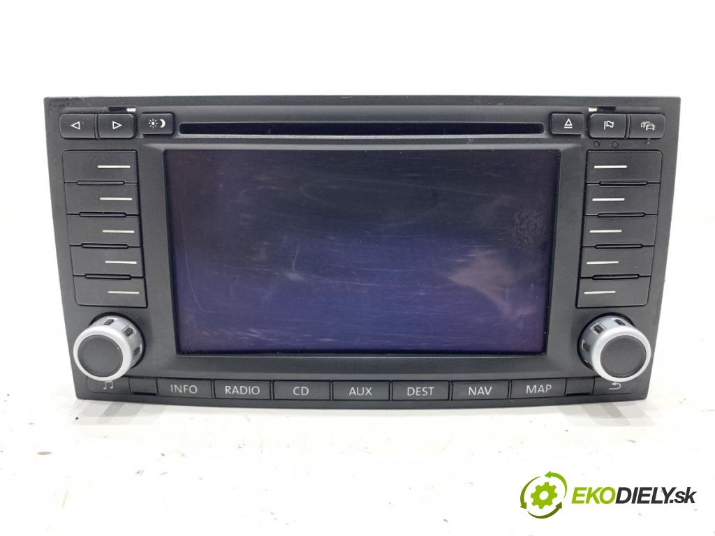 VW TOUAREG SUV 2006 165 kW 3.0 V6 TDI 2967 RADIO Navigácia 7L6035191R (Audio zariadenie)