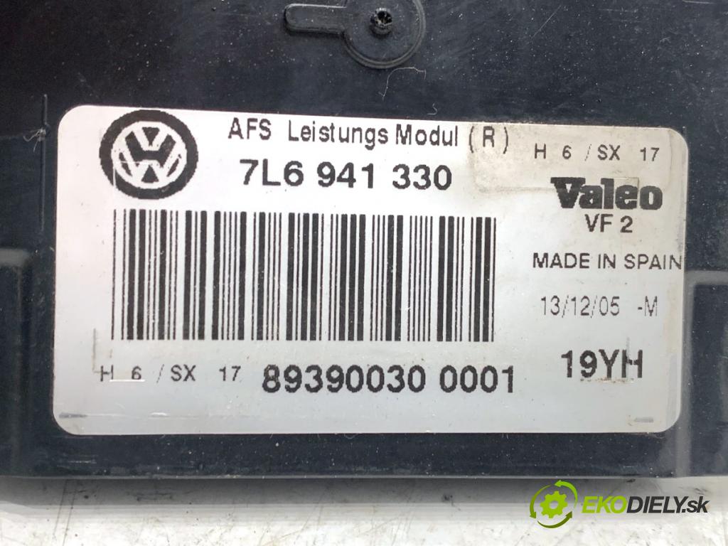 VW TOUAREG SUV 2006 165 kW 3.0 V6 TDI 2967 modul otáčky světla 7L6941330