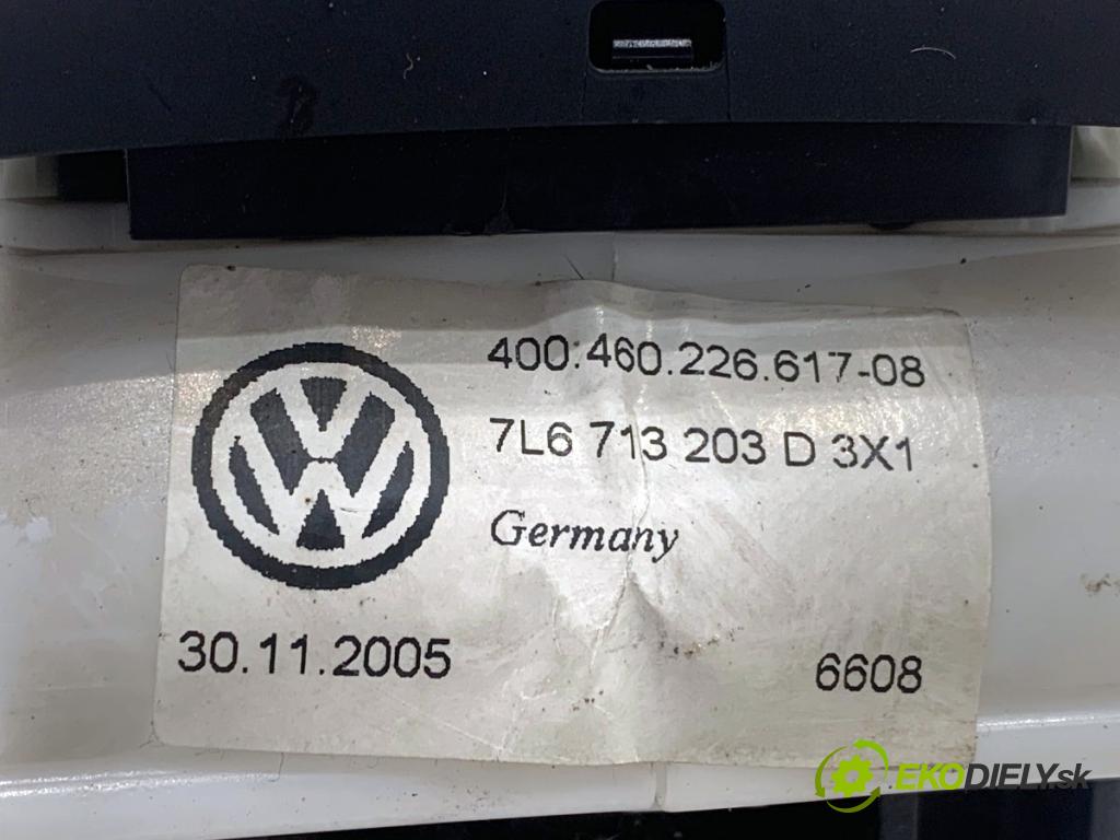 VW TOUAREG SUV 2006 165 kW 3.0 V6 TDI 2967 kulisa 7L6713203D (Řadicí páka (kulisa) )