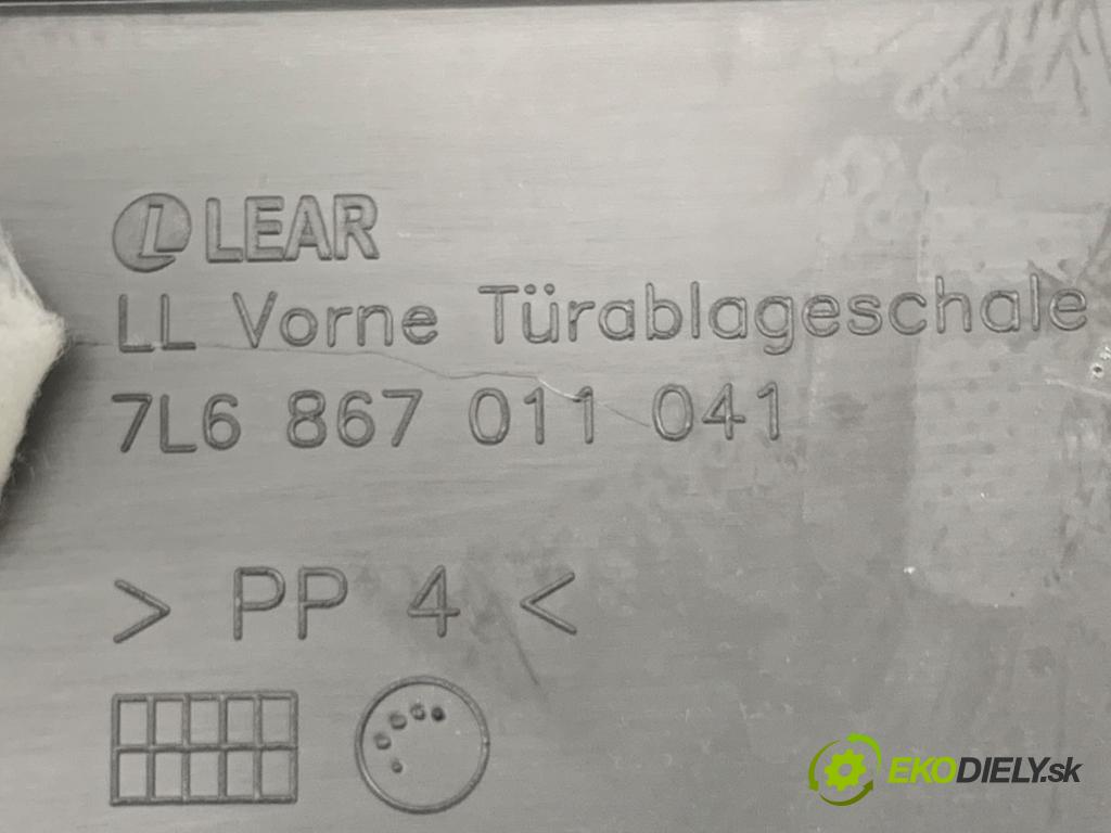 VW TOUAREG SUV 2006 165 kW 3.0 V6 TDI 2967 ča dveře levý přední část 7L6867011