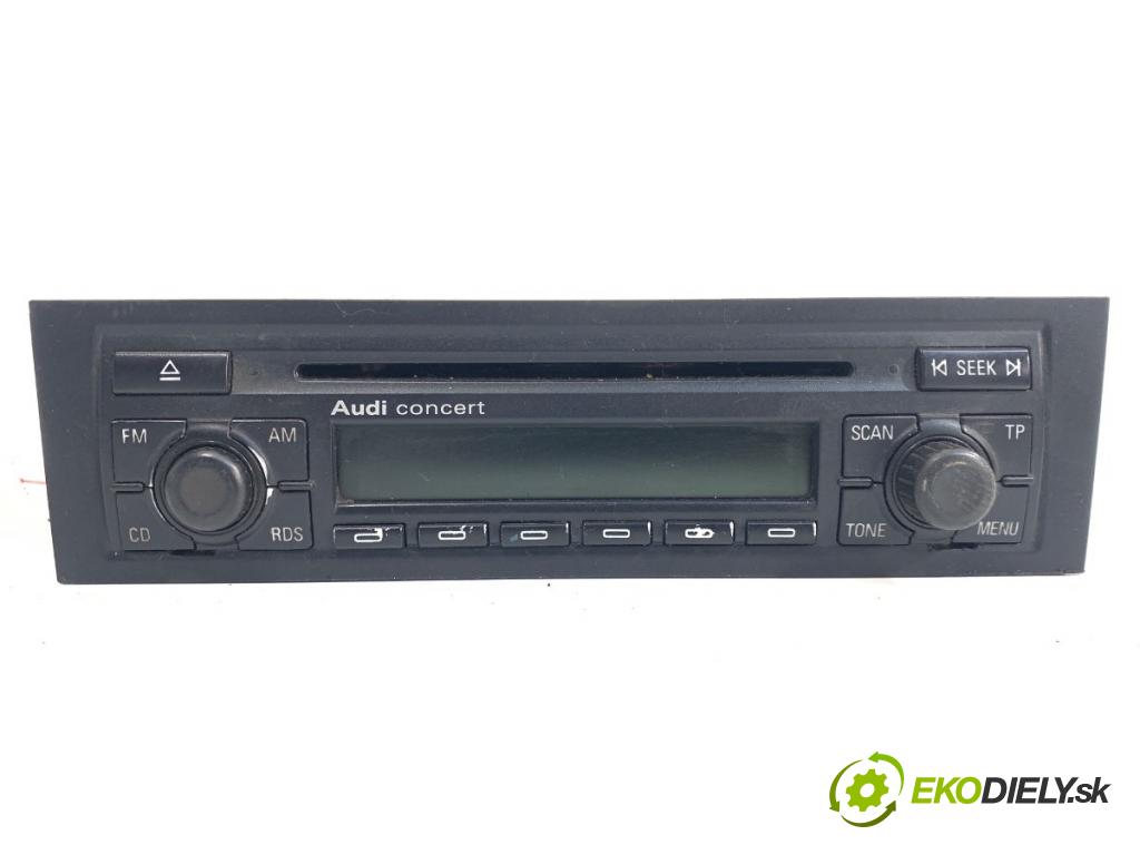 AUDI A3 8P liftback 2003 103 kW 2.0 TDI 1968 RADIO 8P0035186C (Audio zariadenie)
