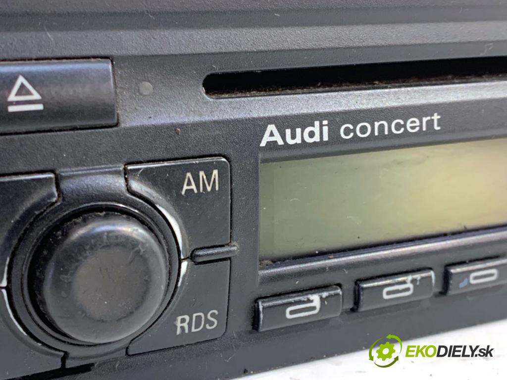 AUDI A3 8P liftback 2003 103 kW 2.0 TDI 1968 RADIO 8P0035186C (Audio zariadenie)