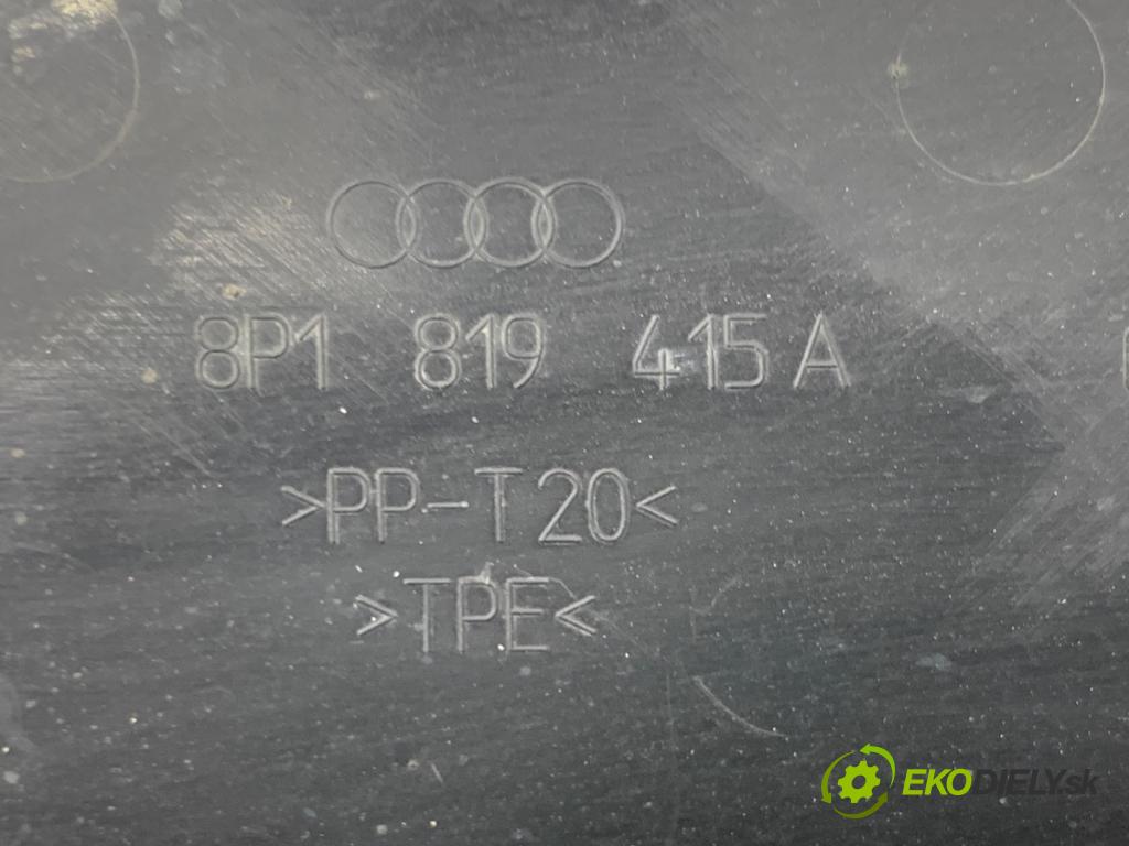 AUDI A3 8P liftback 2003 103 kW 2.0 TDI 1968 Torpédo, plast pod čelné okno 8P1819415A (Torpédo (plast pod čelným sklom))