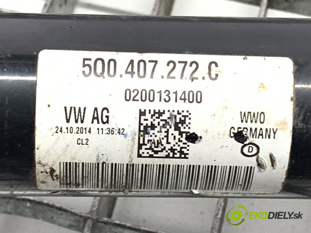VW GOLF VII liftback 2014 90 kW 1.4 TSI 1395 Poloos pravy predný 5Q0407272C