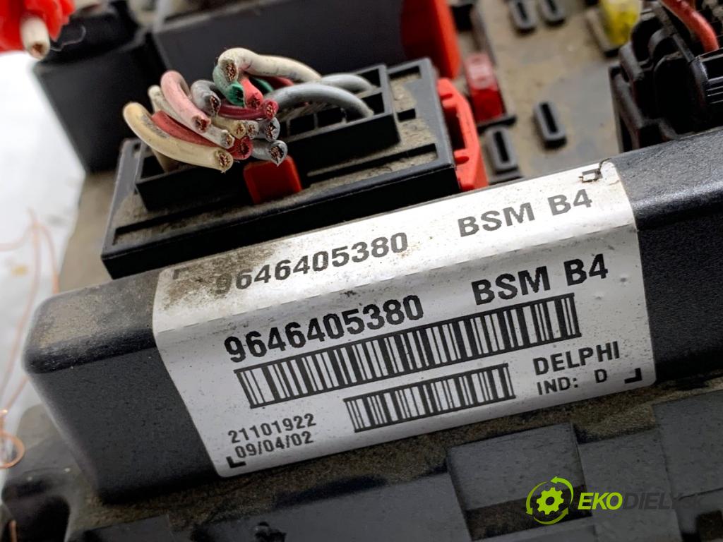 PEUGEOT 307 liftback 2002 80 kW 1.6 16V 1587 Modul BSM 9646405380 (Riadiaca jednotka ostatné)