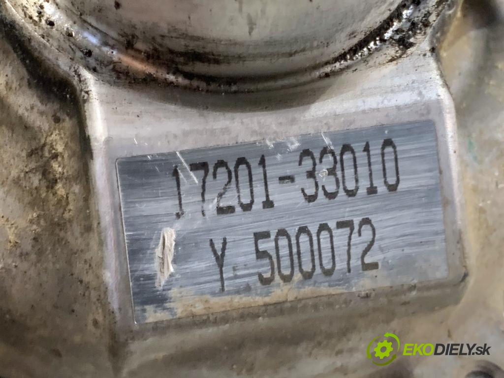 TOYOTA YARIS I liftback 2005 55 kW 1.4 D-4D (NLP10_) 1364 turbo  (Kompletní turbodmychadlo)