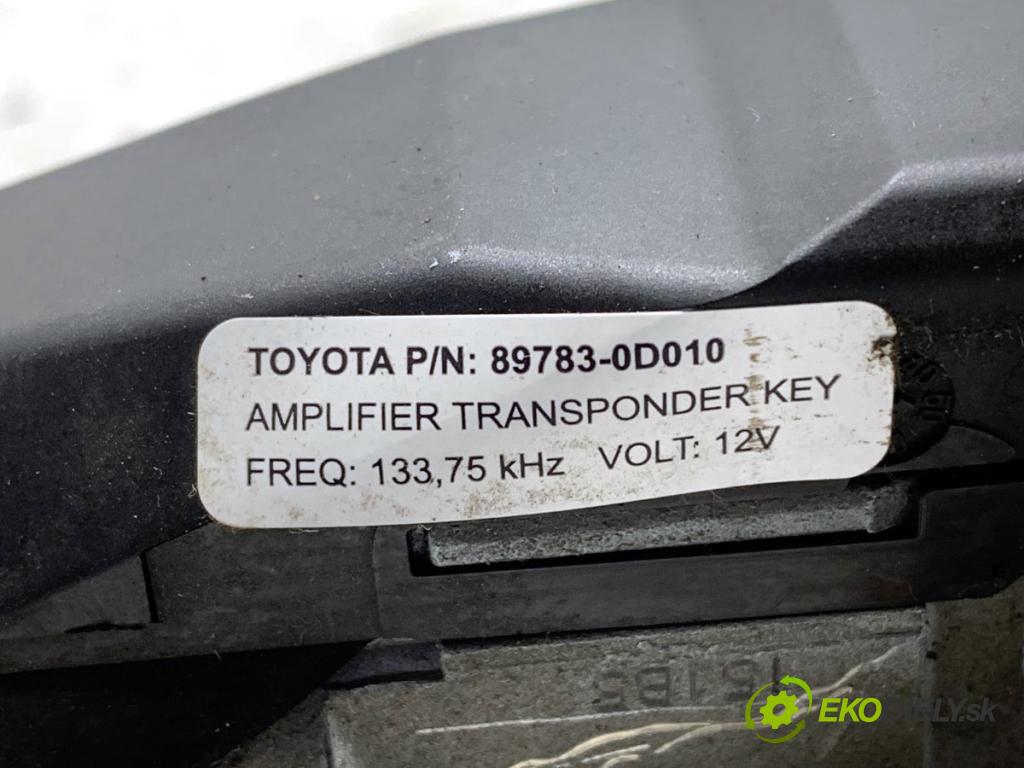 TOYOTA YARIS I liftback 2005 55 kW 1.4 D-4D (NLP10_) 1364 spínačka 89783-0D010 (Spínací skříňka)