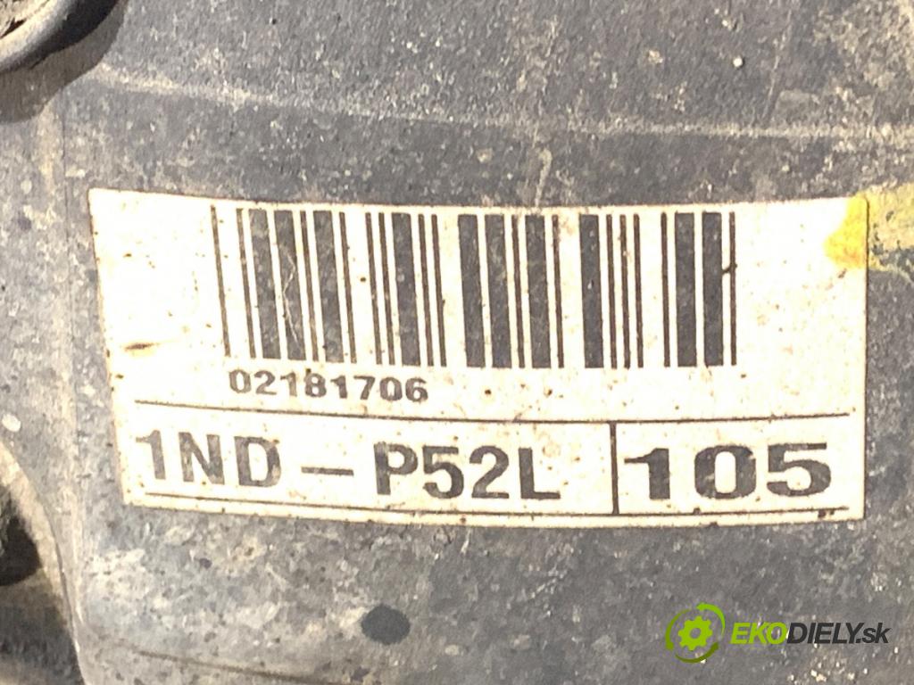 TOYOTA YARIS I liftback 2005 55 kW 1.4 D-4D (NLP10_) 1364 motor 1ND-TV (Motor)