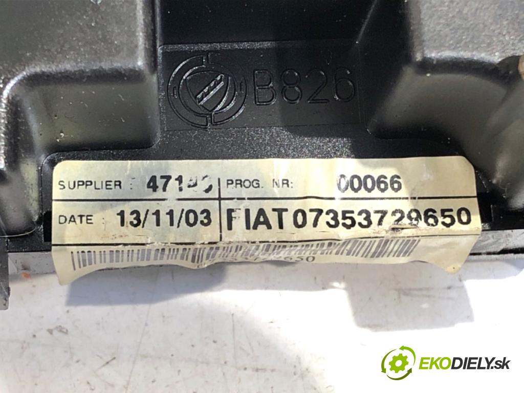 FIAT STILO liftback 2004 70 kW 1.4 16V (192AXH1B, 192BXH1B) 1368 Prepínač kombinovaný 07353729650 (Prepínacie páčky pod volantom)