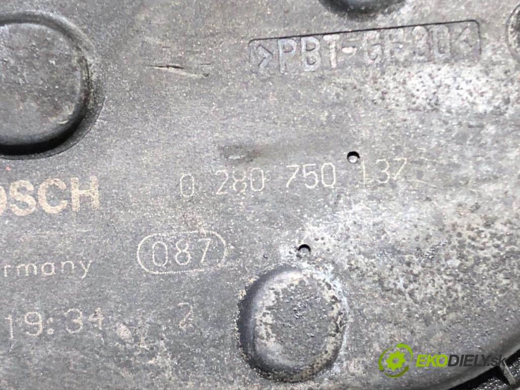 FIAT STILO liftback 2004 70 kW 1.4 16V (192AXH1B, 192BXH1B) 1368 Škrtiaca klapka 0280750137 (Škrtiaca klapka)