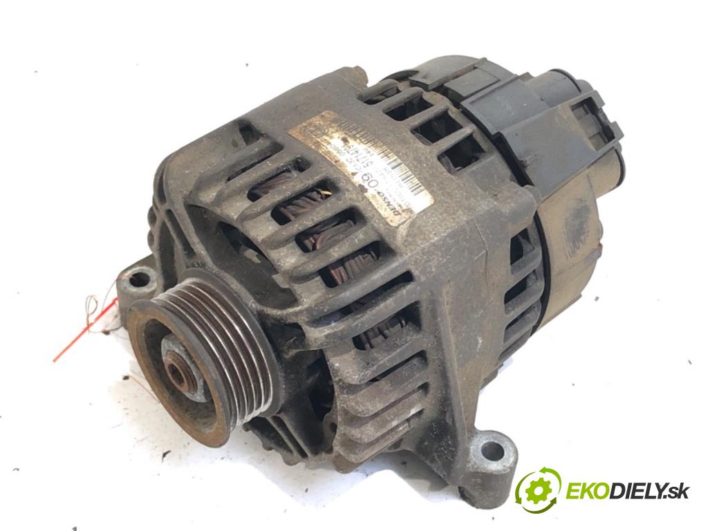 FIAT STILO liftback 2004 70 kW 1.4 16V (192AXH1B, 192BXH1B) 1368 Alternátor 51714791 (Alternátor)