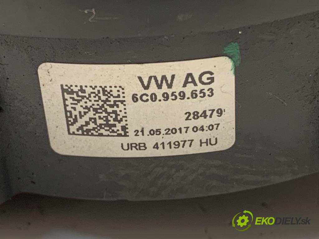 SKODA FABIA III liftback 2017 70 kW 1.0 TSI 999 Krúžok, slimák airbag 6C0959653 (Airbag)