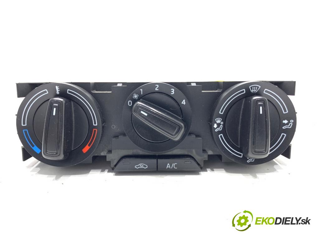 SKODA FABIA III liftback 2017 70 kW 1.0 TSI 999 Panel ovládania kúrenia  (Prepínacie páčky pod volantom)