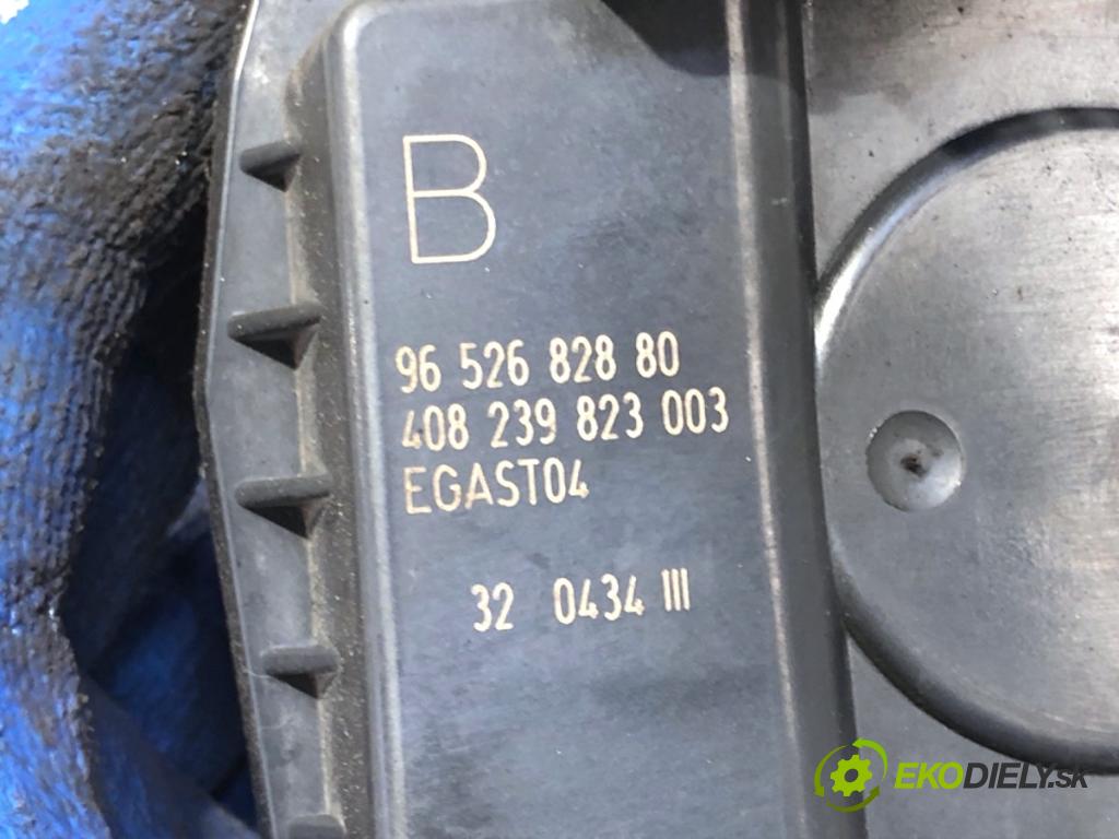 PEUGEOT 407 sedan 2004 100 kW 2.0 (6DRFNB, 6DRFNE) 1997 Škrtiaca klapka 9652682880 (Škrtiaca klapka)