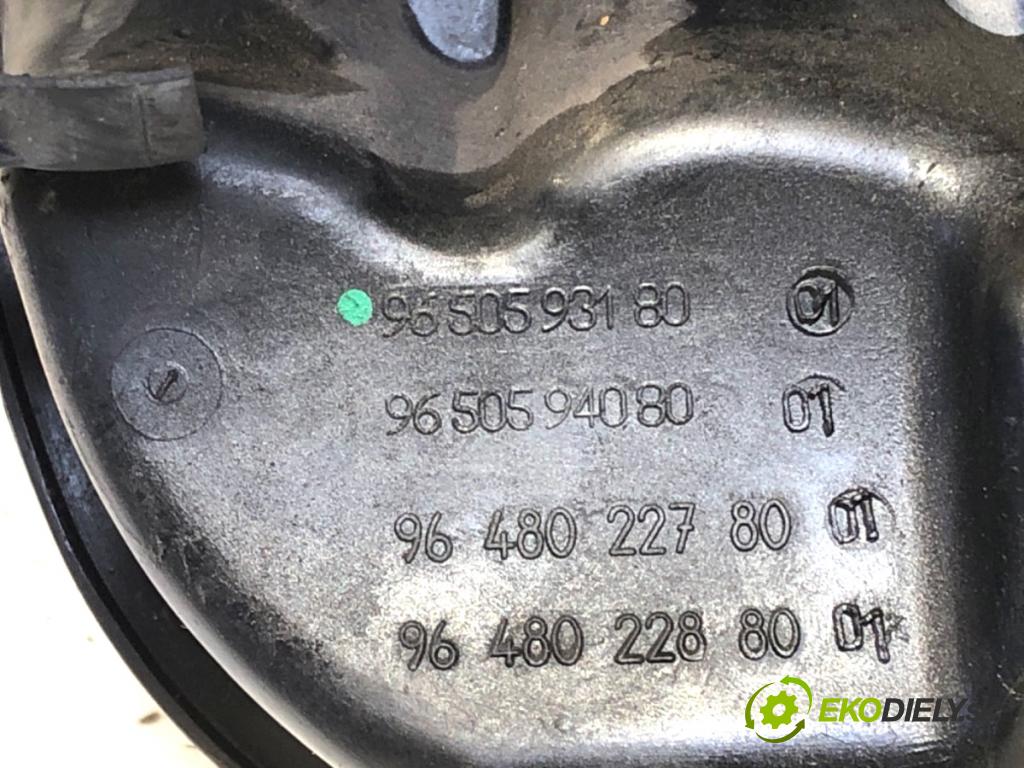 PEUGEOT 407 sedan 2004 100 kW 2.0 (6DRFNB, 6DRFNE) 1997 potrubí sání 9650593180 (Sací potrubí)