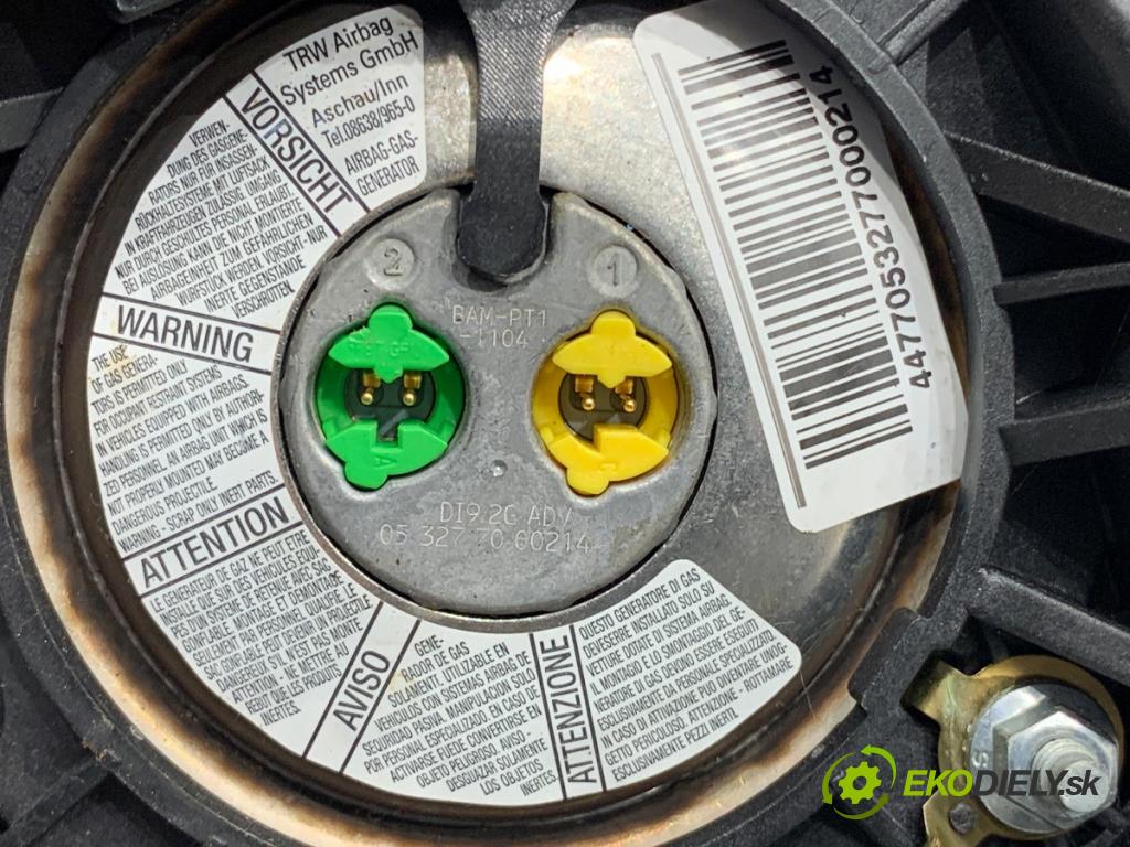 FIAT GRANDE PUNTO liftback 2006 57 kW 1.4 (199AXB11, 199AXB1A, 199BXB1A, 199AXL1A) 1368 AirBag volantu 07354104460 (Airbag)