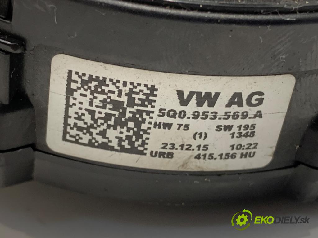VW PASSAT B8 sedan 2016 140 kW 2.0 TDI 4motion 1968 Krúžok, slimák airbag 5Q0953569A (Airbag)