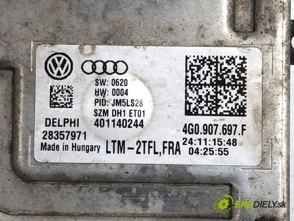 VW PASSAT B8 sedan 2016 140 kW 2.0 TDI 4motion 1968 měnič XENON 4G0907697F (Řídící jednotka xenonu)