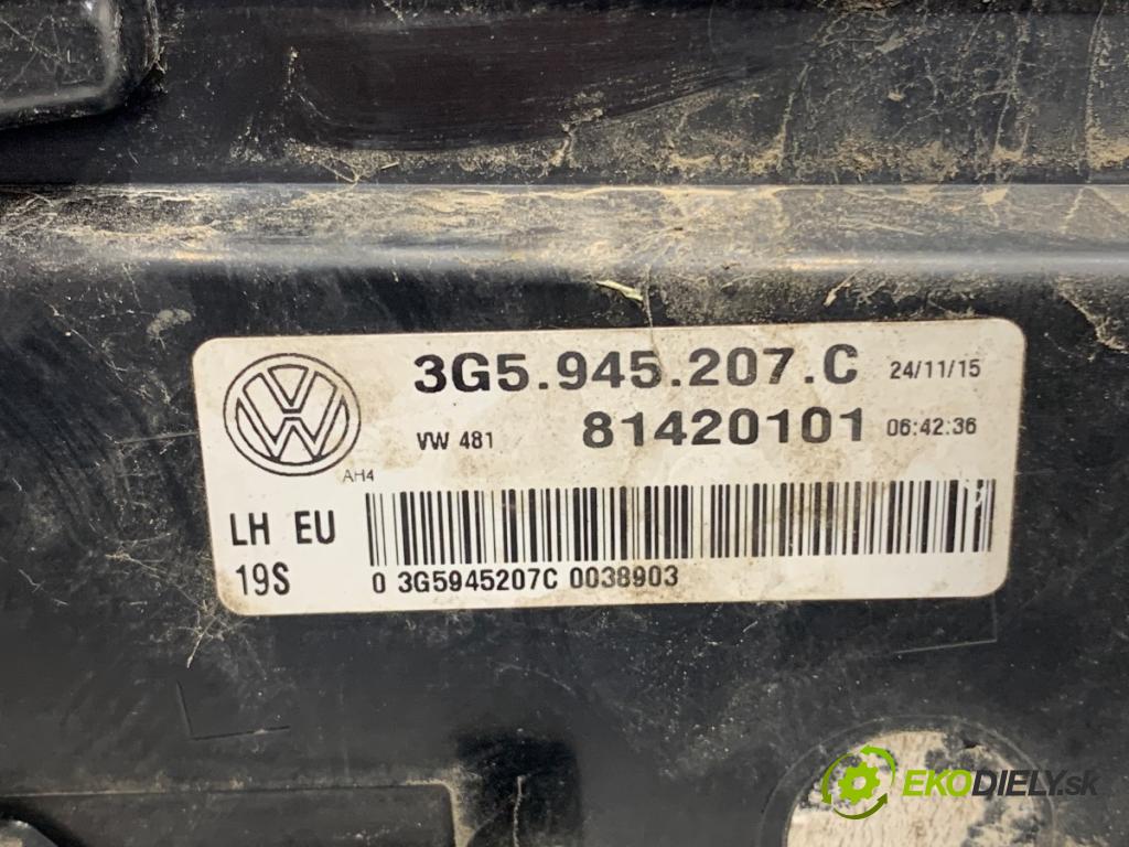 VW PASSAT B8 sedan 2016 140 kW 2.0 TDI 4motion 1968 světlo levý zadní část 3G5945207C