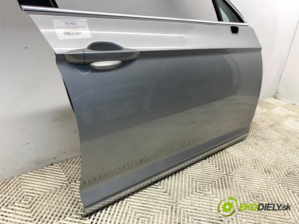 VW PASSAT B8 sedan 2016 140 kW 2.0 TDI 4motion 1968 Dvere pravy predný LB7W: LB7W