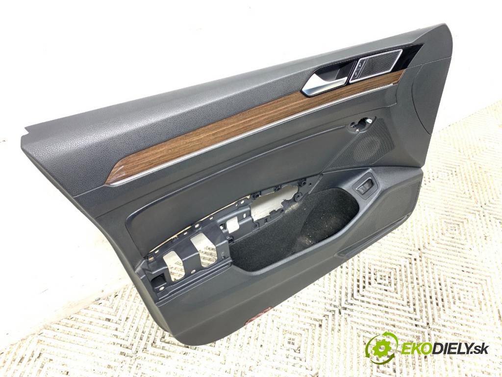 VW PASSAT B8 sedan 2016 140 kW 2.0 TDI 4motion 1968 čalúnenie Dvere ľavy predný