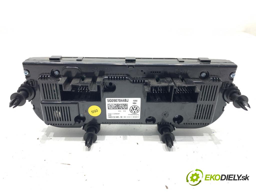 VW PASSAT B8 sedan 2016 140 kW 2.0 TDI 4motion 1968 Panel ovládania kúrenia 5G0907044BJ (Prepínacie páčky pod volantom)