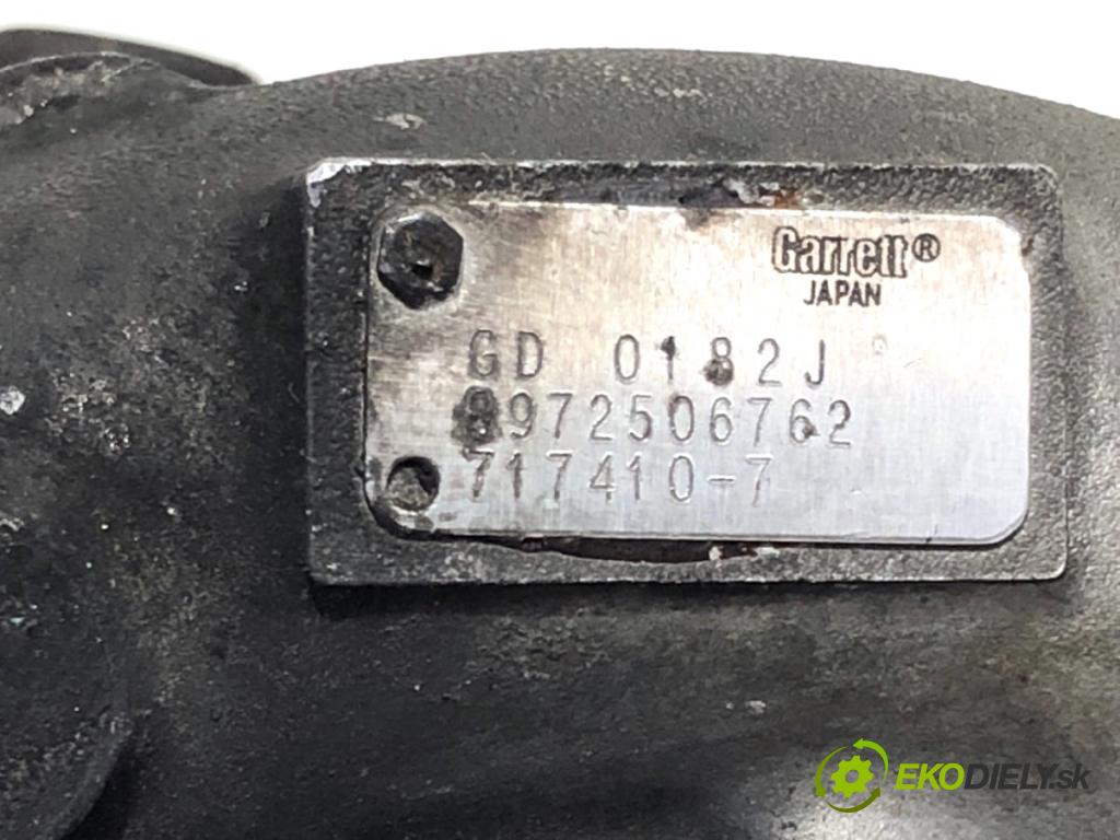 OPEL SIGNUM liftback 2003 130 kW 3.0 V6 CDTI (F48) 2958 turbo 8972506762 (Kompletní turbodmychadlo)