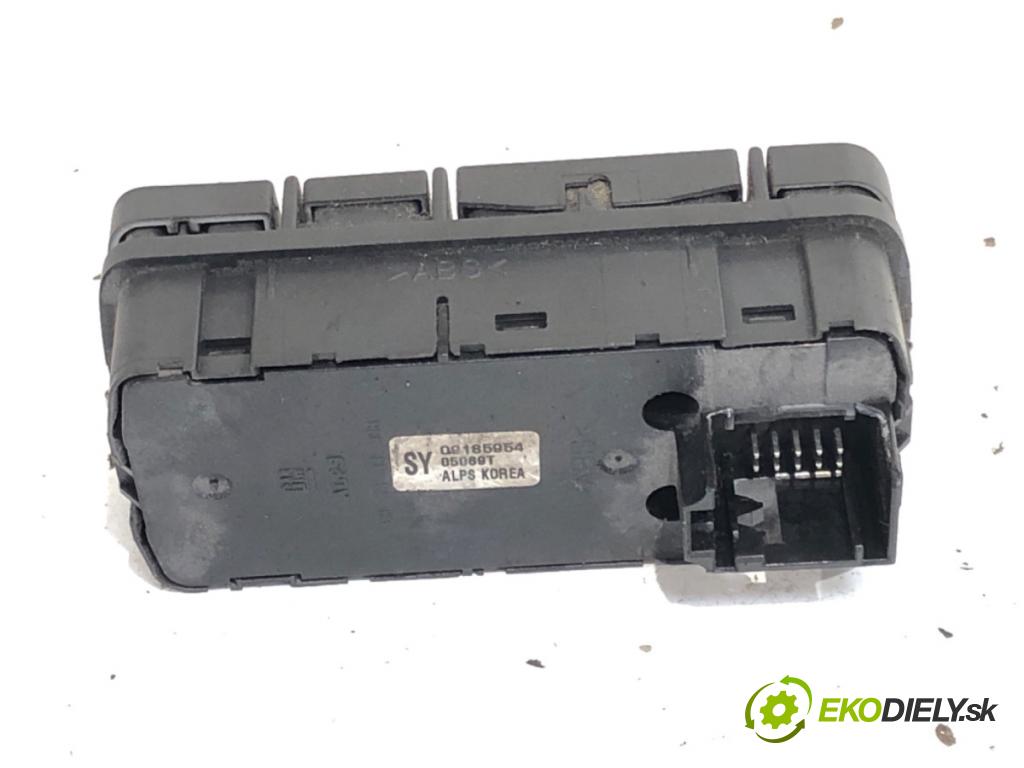 OPEL SIGNUM liftback 2003 130 kW 3.0 V6 CDTI (F48) 2958 Prepínač okien 09185954 (Prepínacie páčky pod volantom)